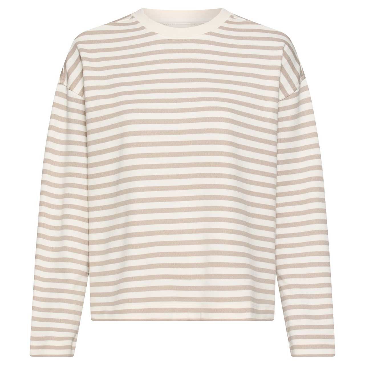 Camel active Damen Sweatshirt stone stripes