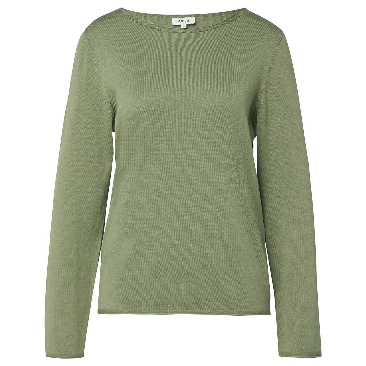 s.Oliver Damen Pullover army green