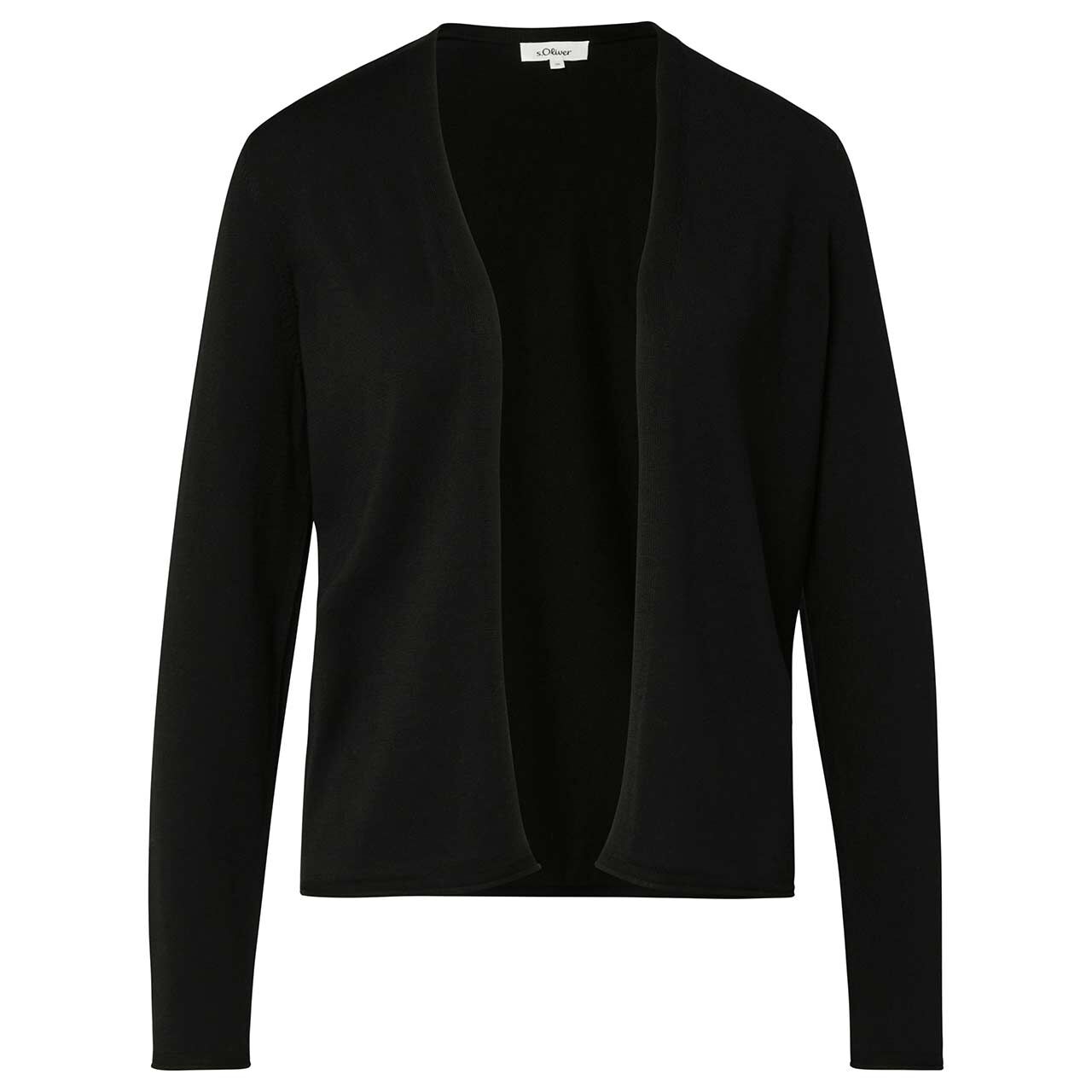 s.Oliver Damen Strickjacke classic black