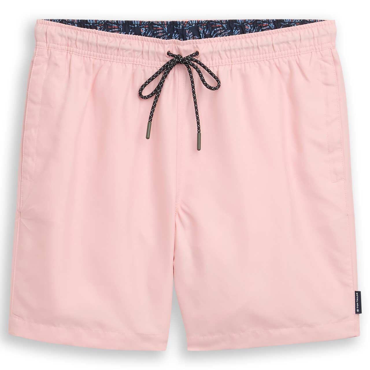 Herren Swim Shorts von Tom Tailor in Rosa, Vorderansicht