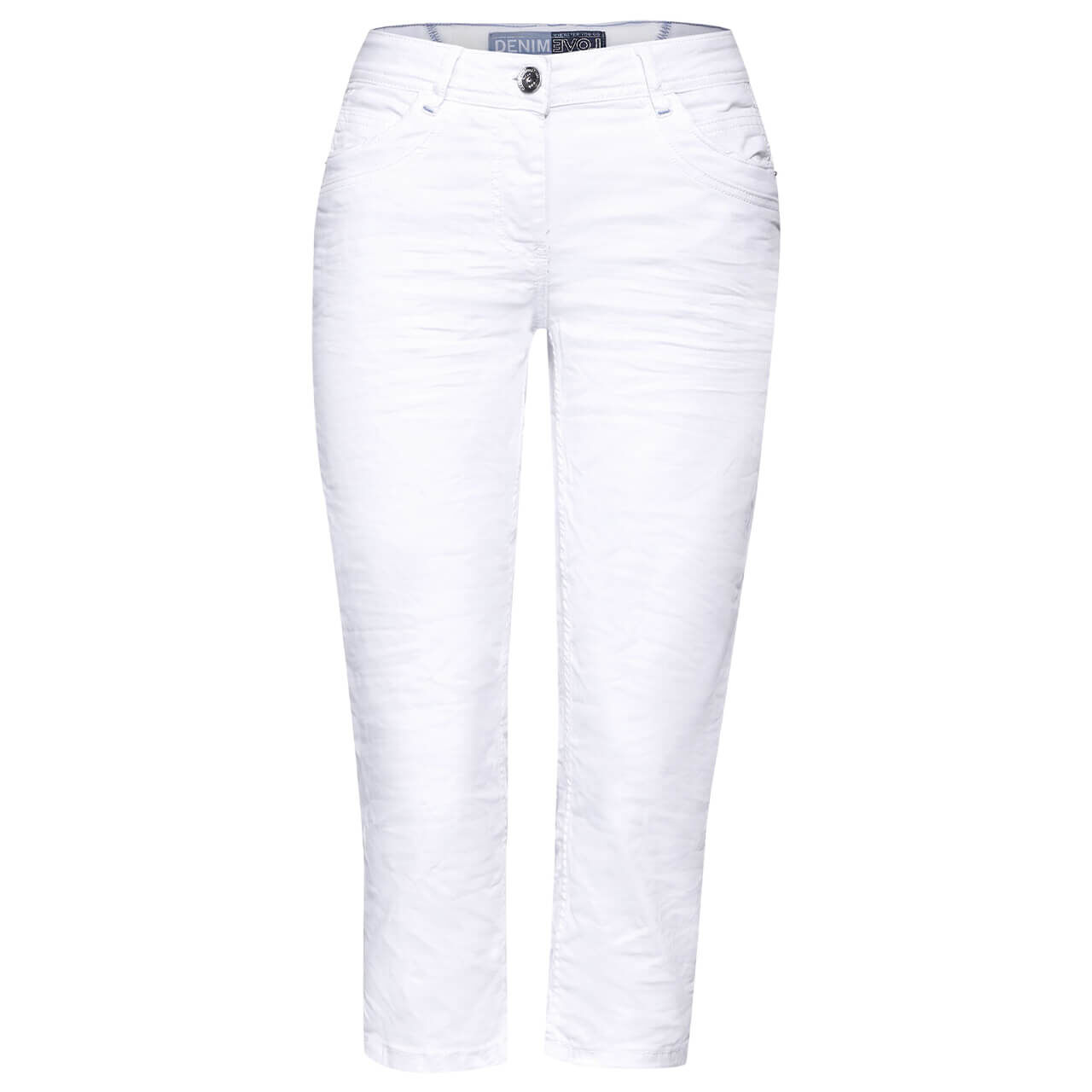 Cecil Scarlett Capri 3/4 Jeans clear white