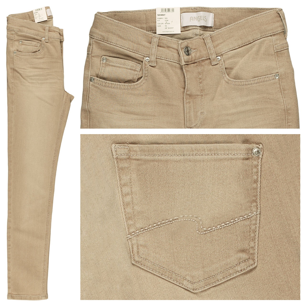 Angels Skinny Jeans desert beige used