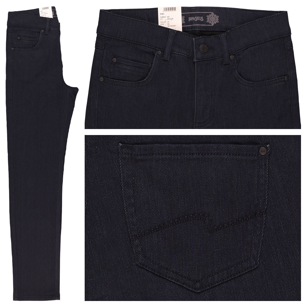Angels Cici Jeans night blue thermo denim Angels Cici Jeans night blue thermo denim