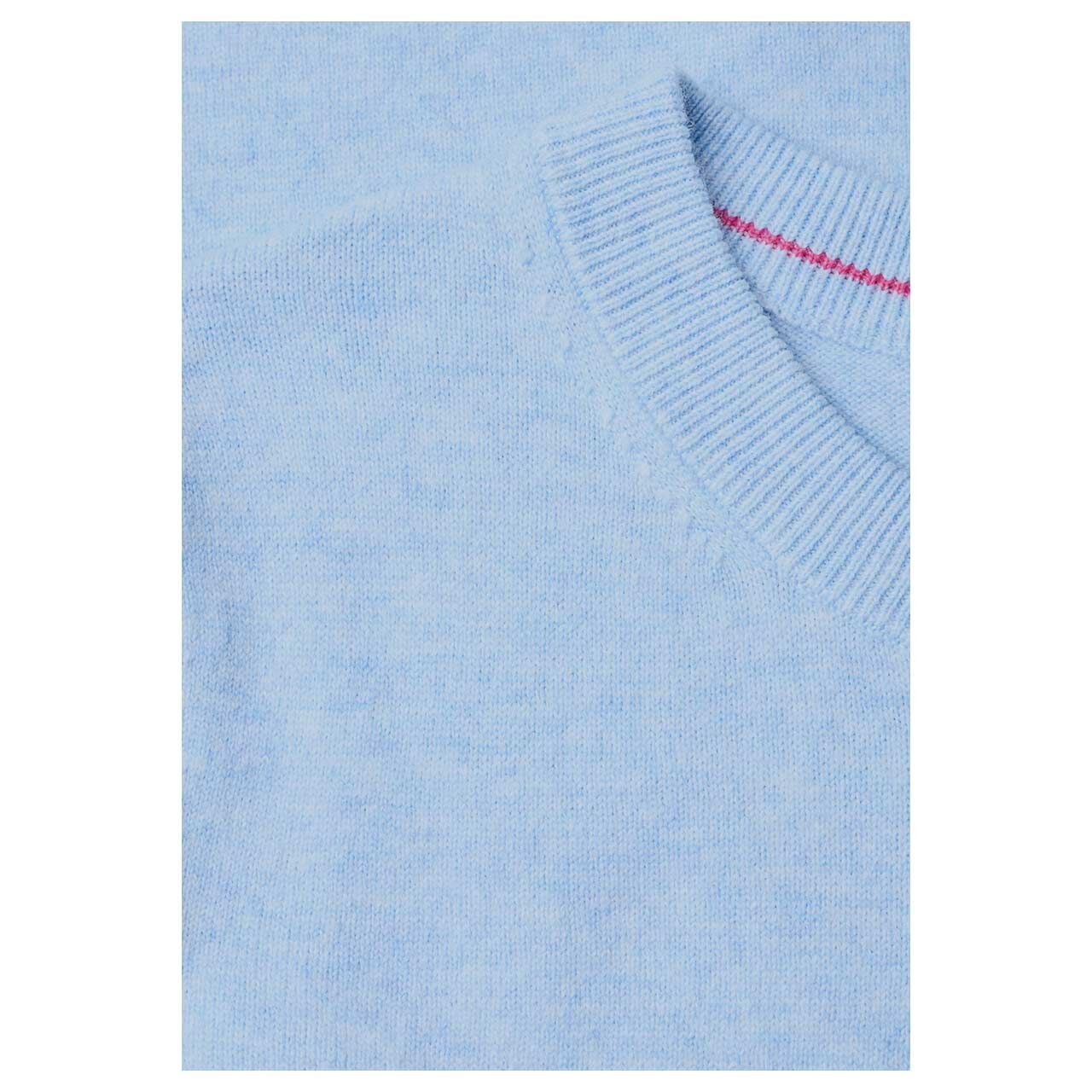 Cecil Damen Pullover Cosy Roundneck cosmopolitan blue melange