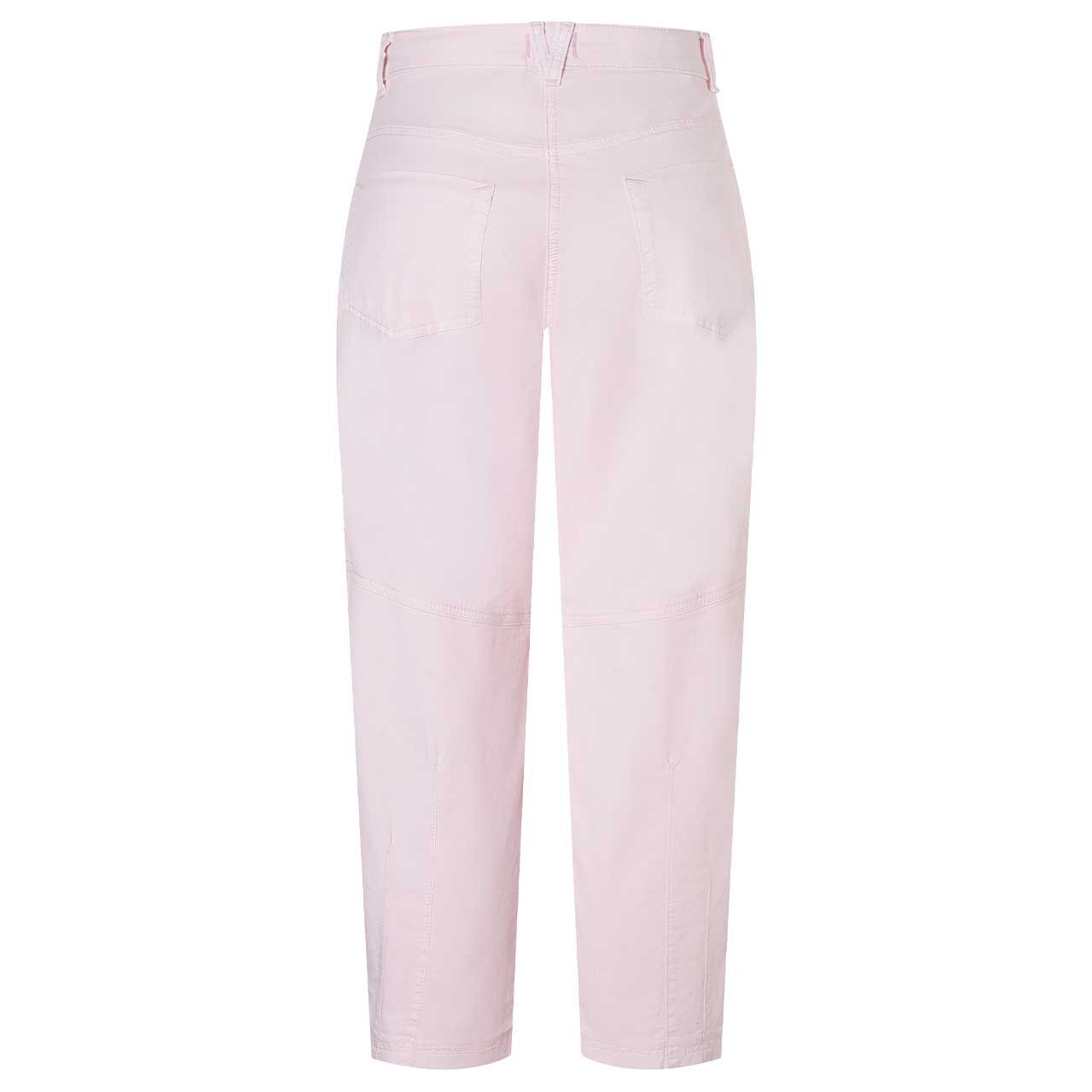 Damen 7/8 Baumwollhose Ebby 2.3 von MAC in Patellrosa, Rückansicht