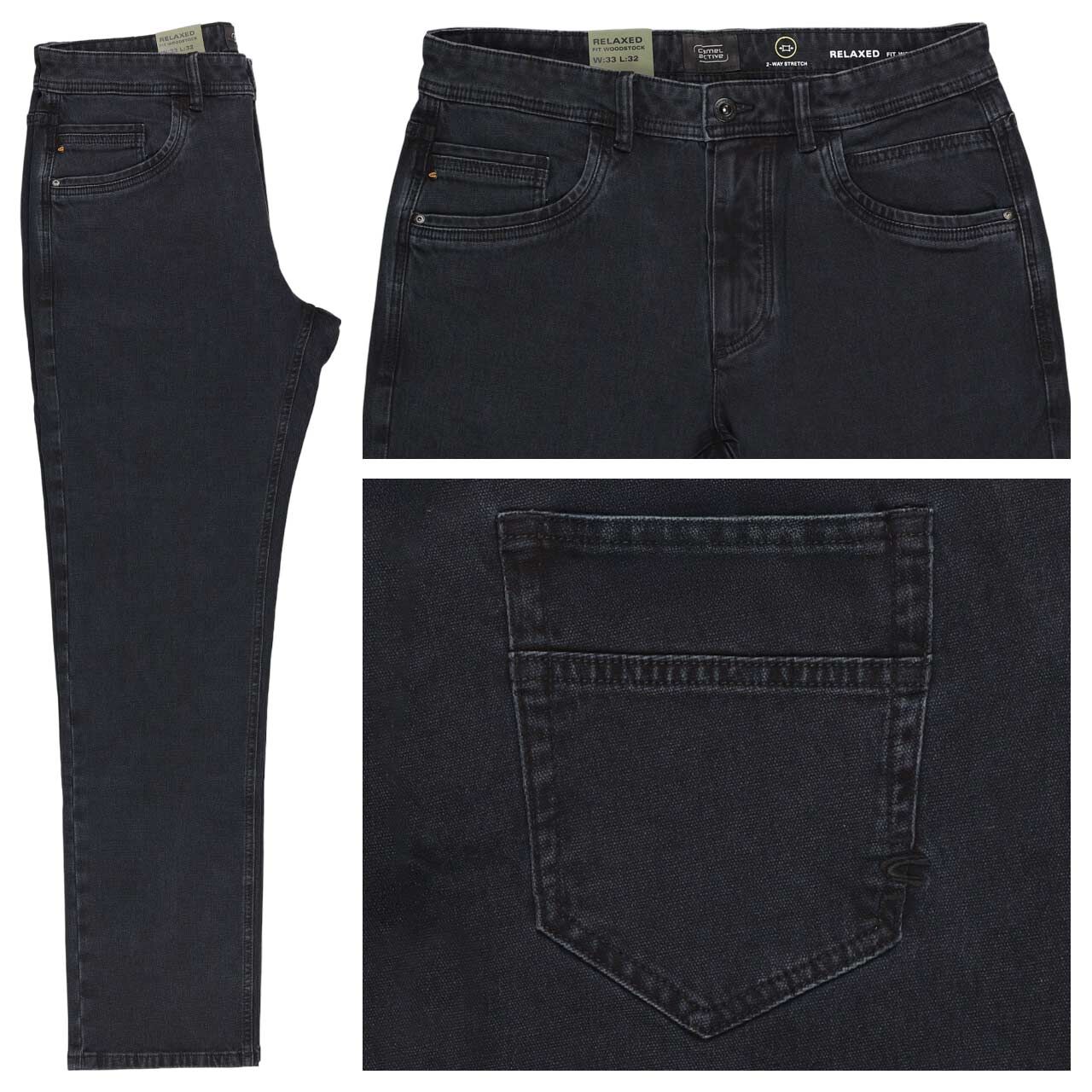 Camel active Woodstock Jeans asphalt