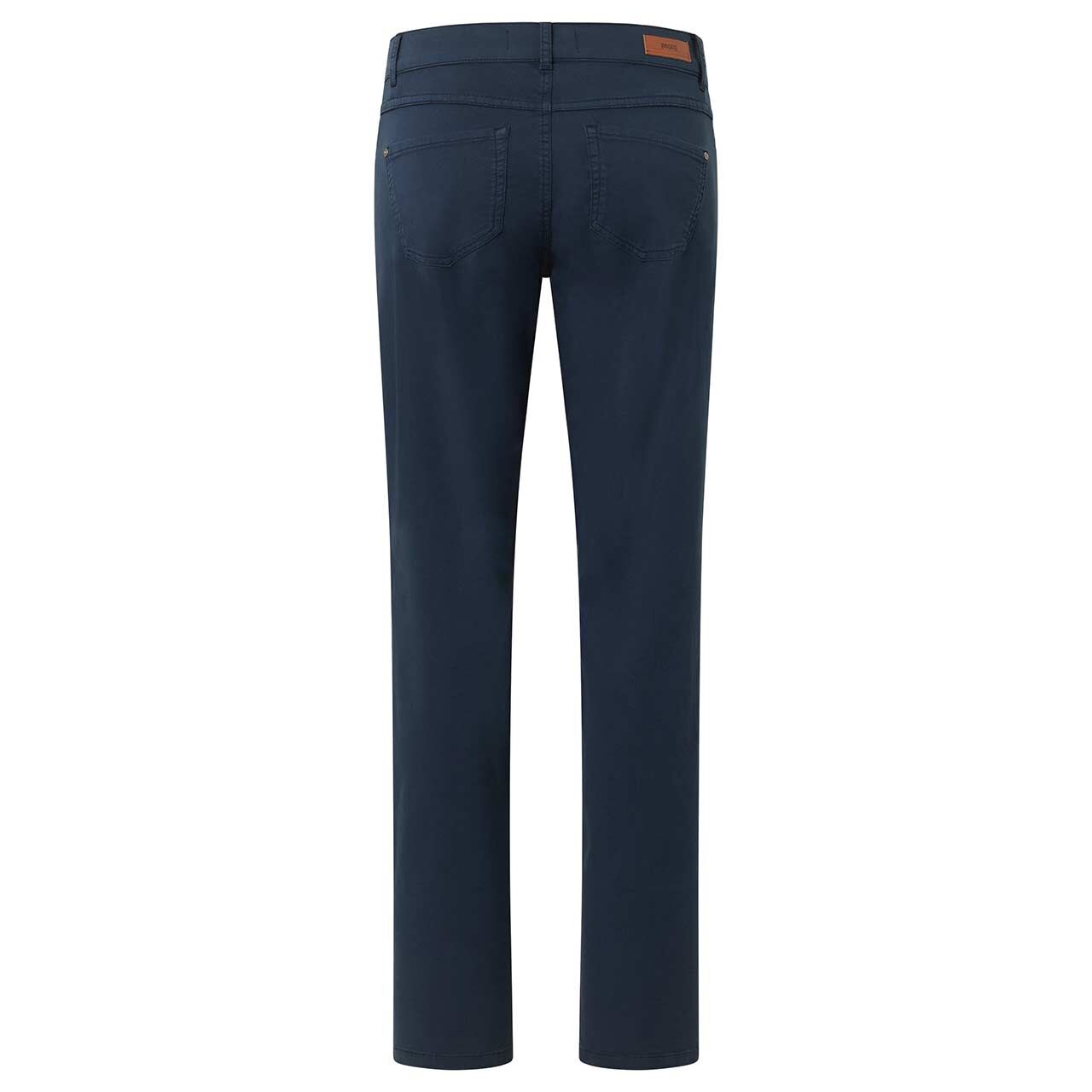 Stretch Damen Baumwollhose Dolly 3.0 von Angels in Dunkelblau, Rückansicht