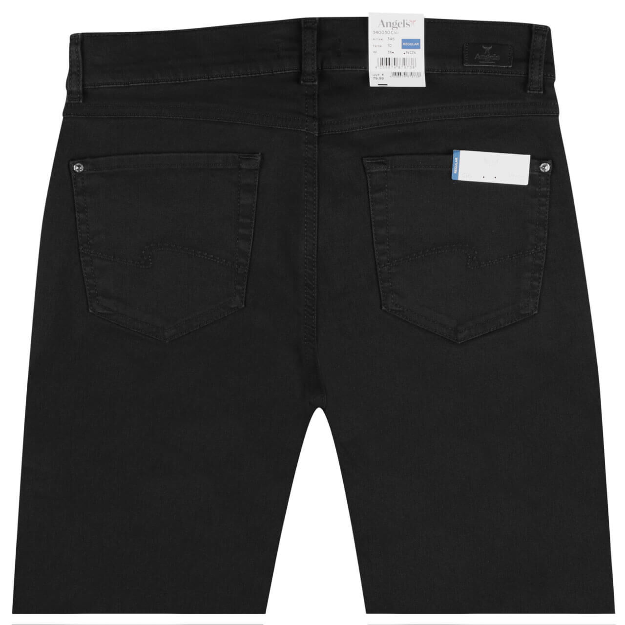 angels-jeans-cici-deepblack-10-hinten Damenjeans Cici von Angels in Schwarz, detaillierte Rückansicht