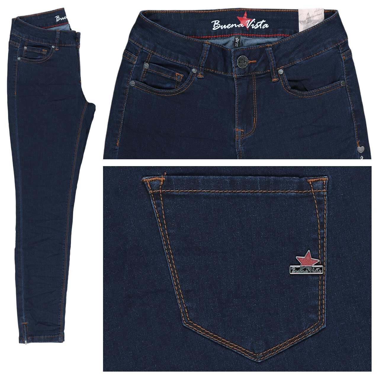 Buena Vista Italy V 7/8 Cozy Denim Jeans raw blue