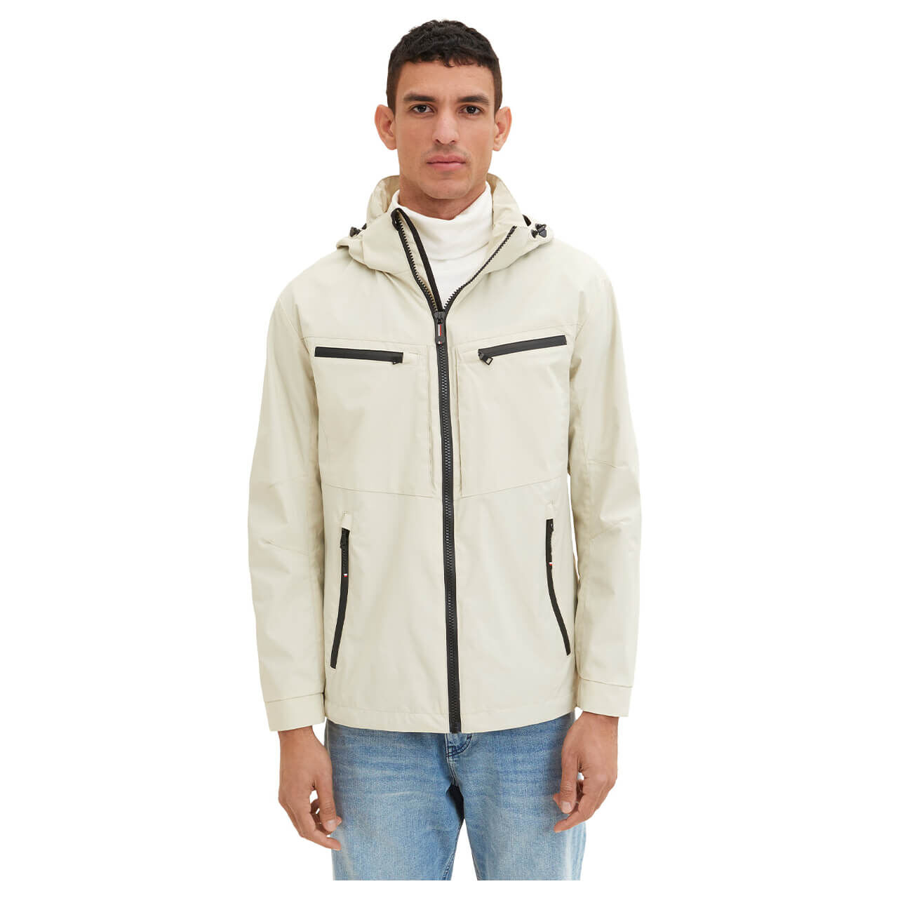 Tom Tailor Herren Jacke beige alfalfa