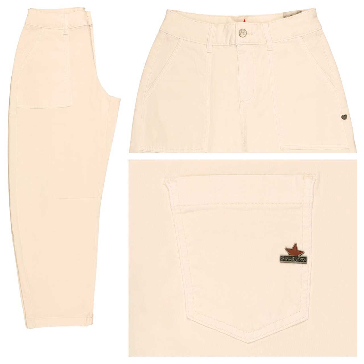 Buena Vista Barrel Worker 7/8 Jacquard Twill Hose ecru