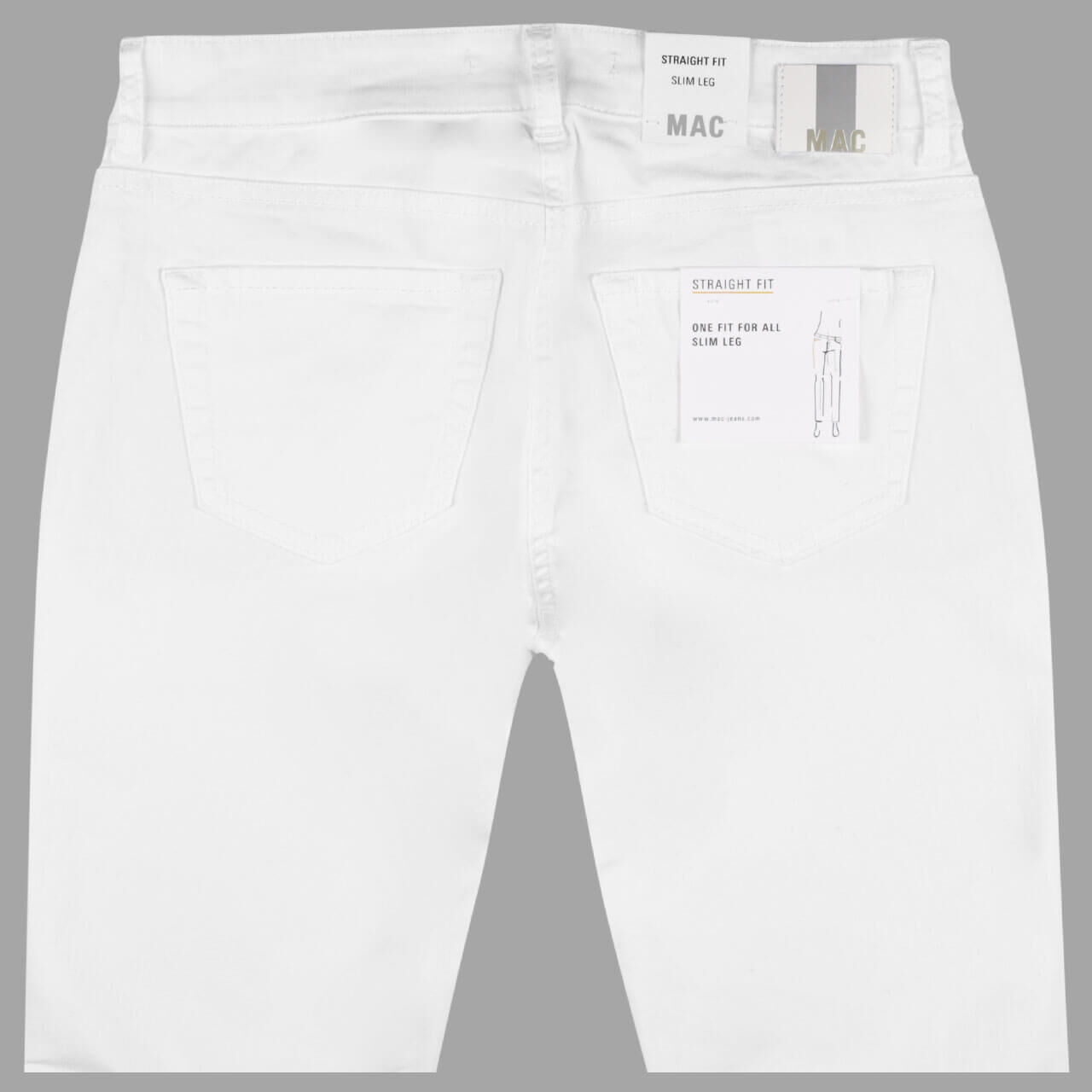 MAC Jeans Slim für Damen in Weiß, FarbNr.: D010
