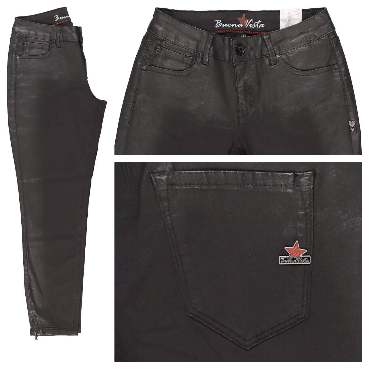 Buena Vista Italy V 7/8 Hose black cotton coated