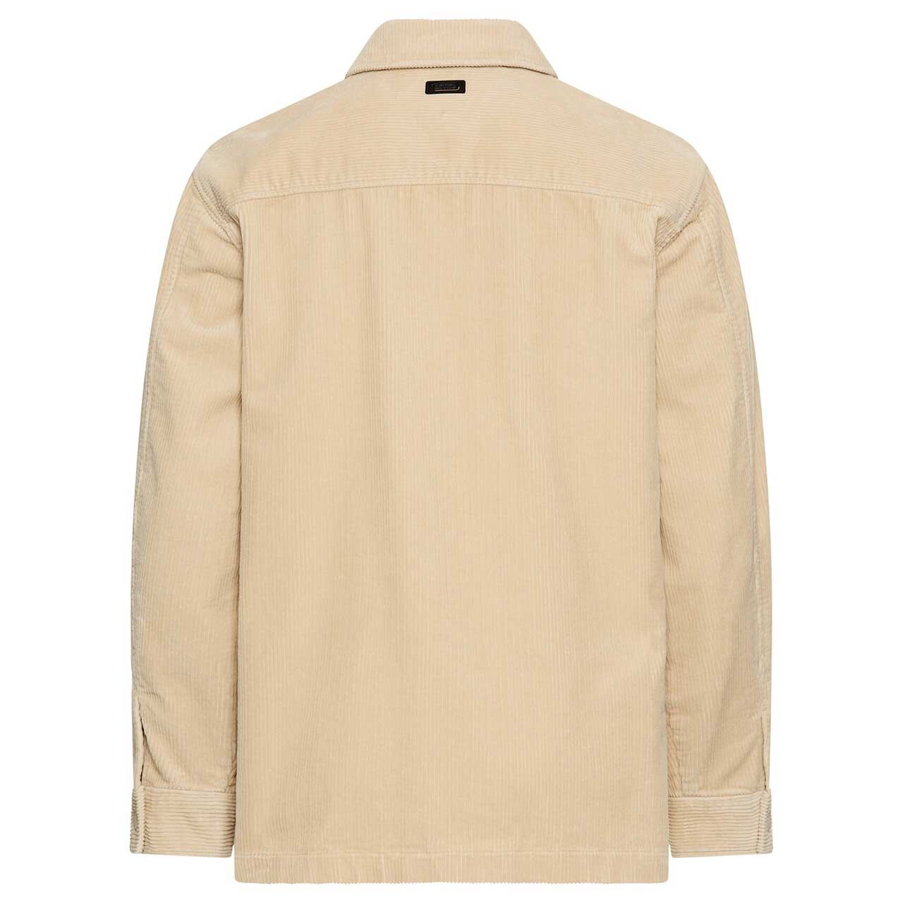 Herren Cord Hemdjacke von Camel active in Hellbeige, Rückansicht