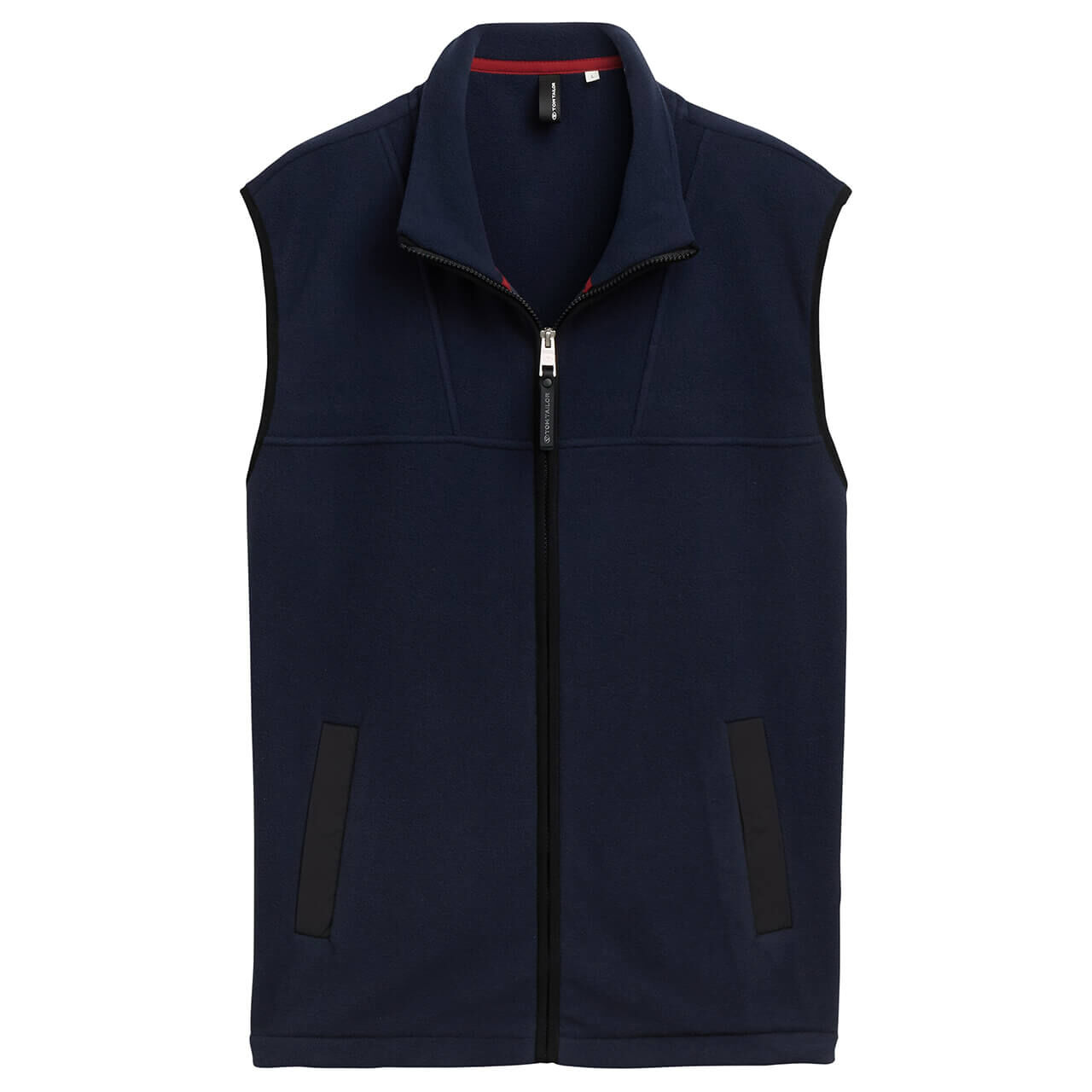 Tom Tailor Herren Fleece Weste sky captain dark blue Tom Tailor Herren Fleece Weste sky captain dark blue