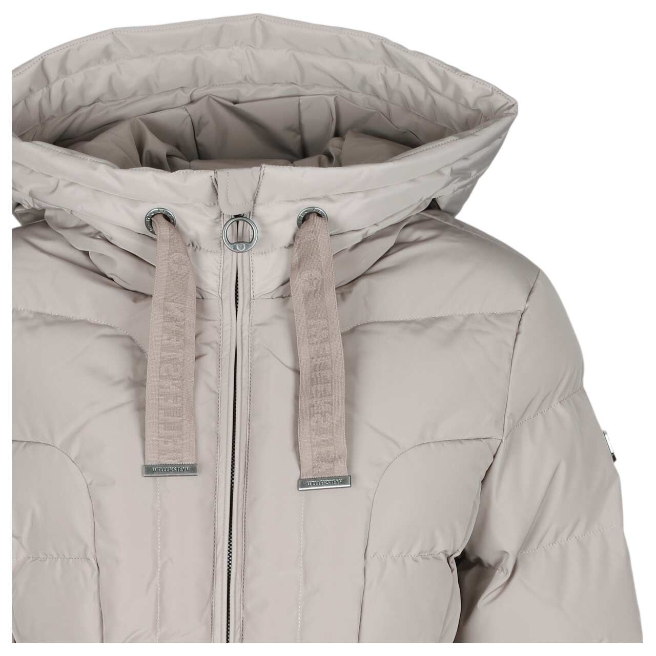 Damen Jacke Belvitini Short von Wellensteyn in Hellbeige, Detailansicht vorne