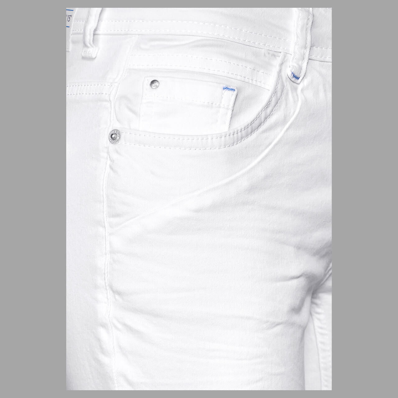 Cecil Scarlett Capri 3/4 Jeans white