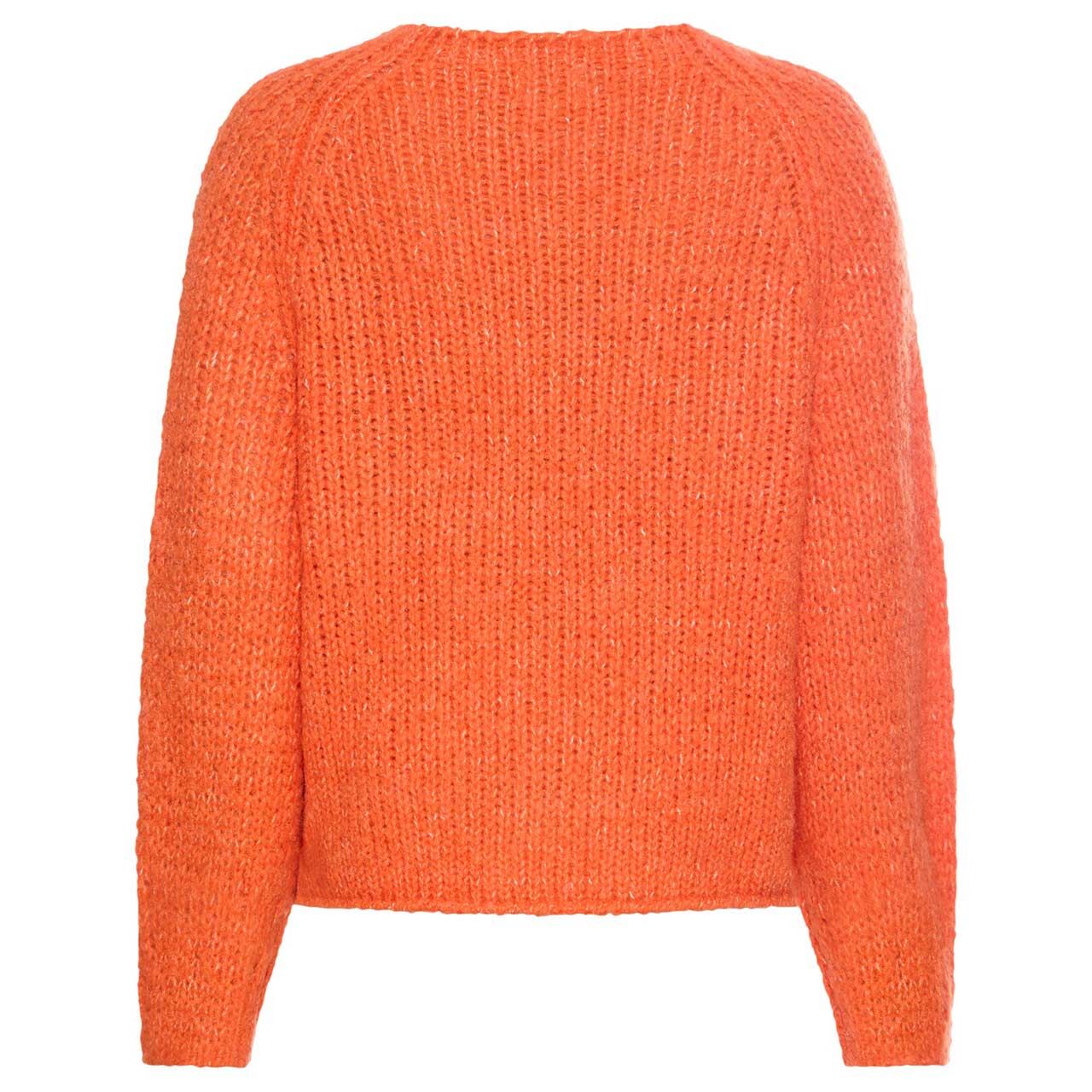 Damen Pullover von Camel active in Orange, Rückansicht
