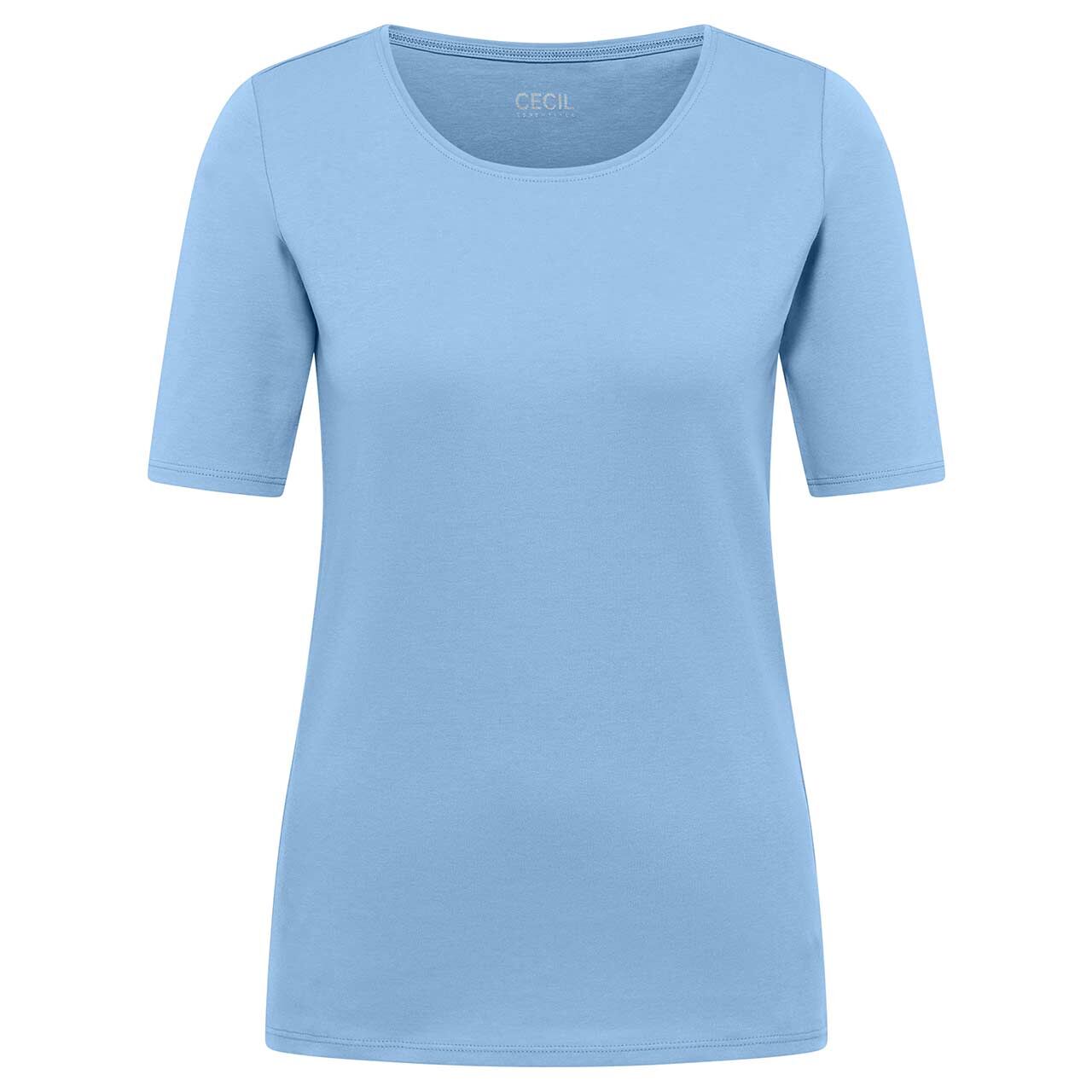 Cecil Damen T-Shirt Lena cloud blue