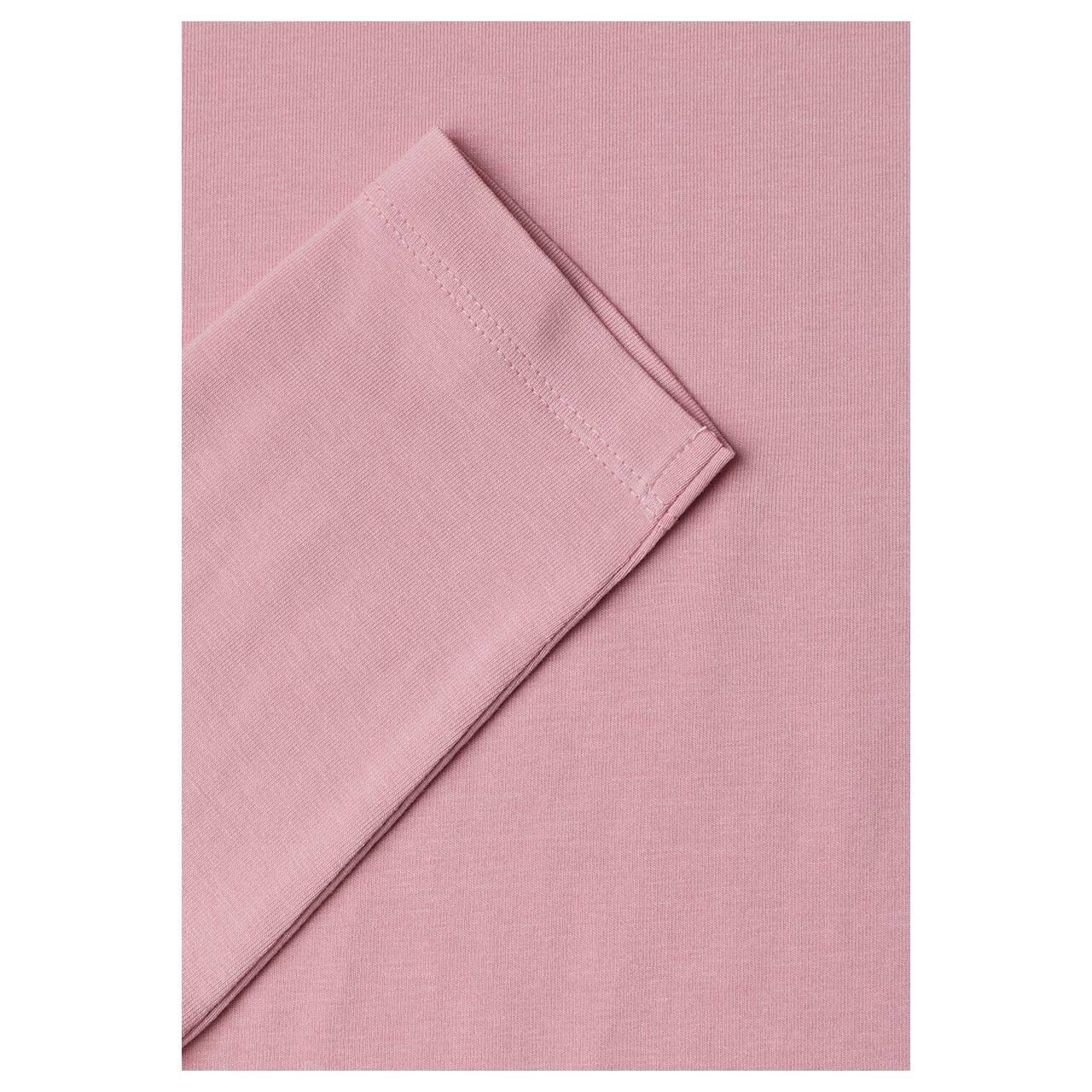 Street One Damen Rollkragen Langarmshirt Feminim Roll Neck vintage blush