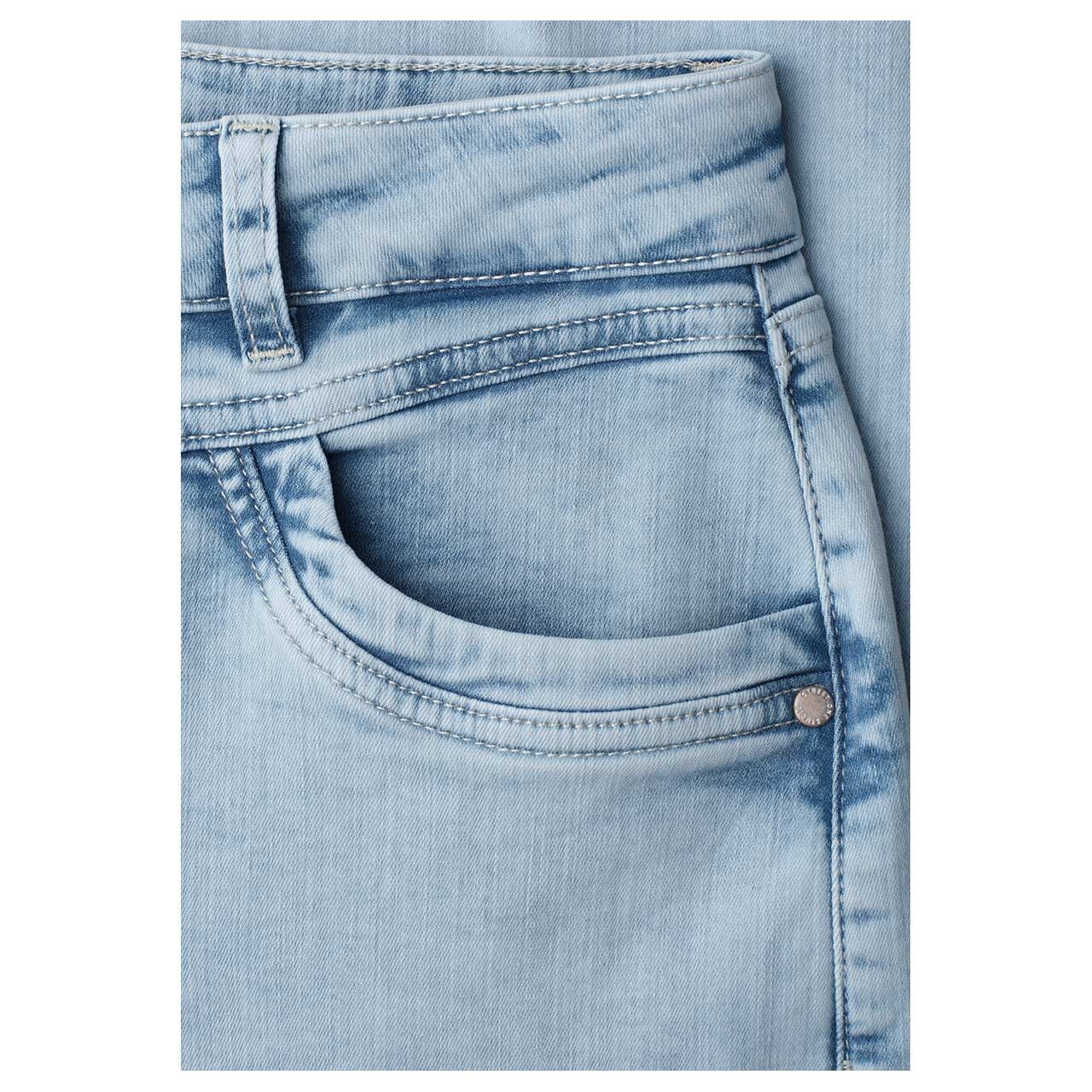 Street One Studio Barrel Ankle Jeans ultra bleach wash