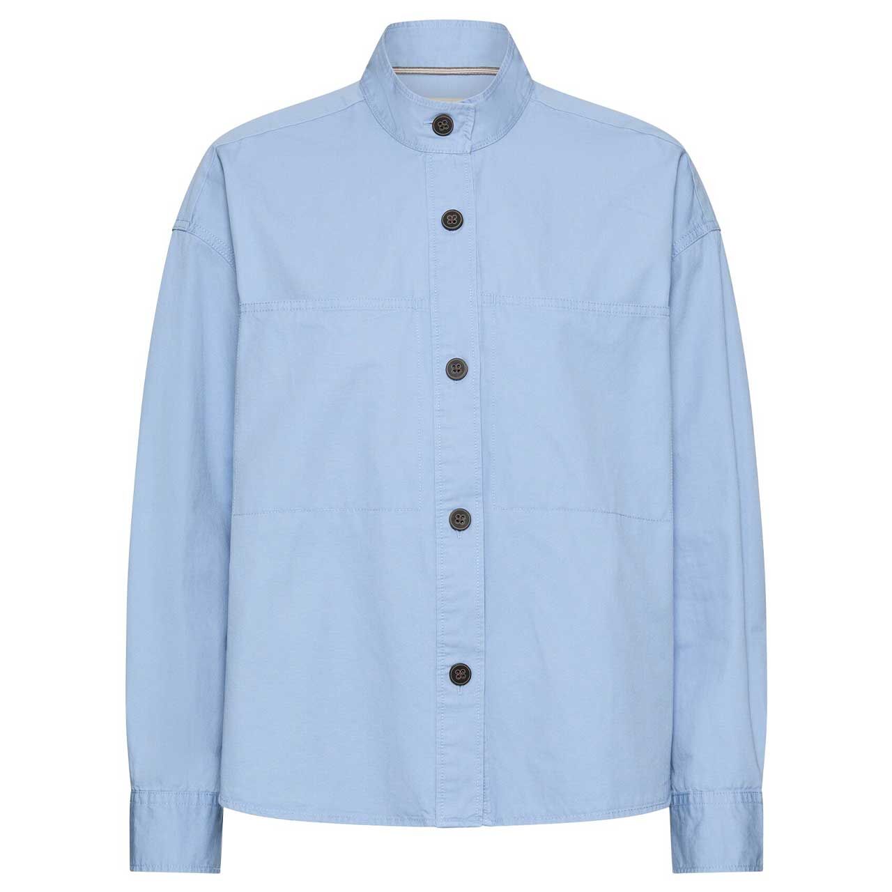 Camel active Damen Langarm Bluse soft blue