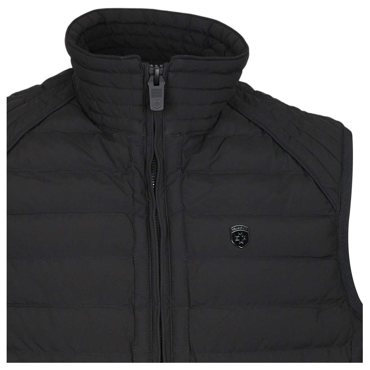 Herren Weste Molecule/MOL Men Vest von Wellensteyn in Schwarz, Detailansicht vorne