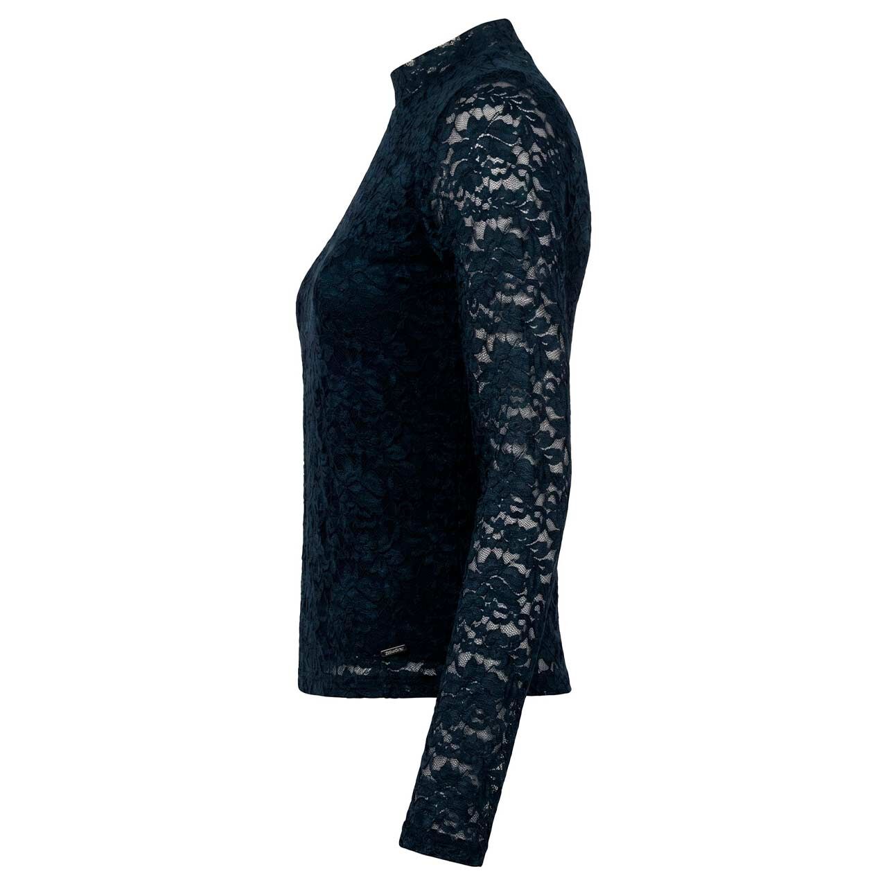 Damen Langarm Shirt von Soquesto in Dunkelblau, Seitenansicht