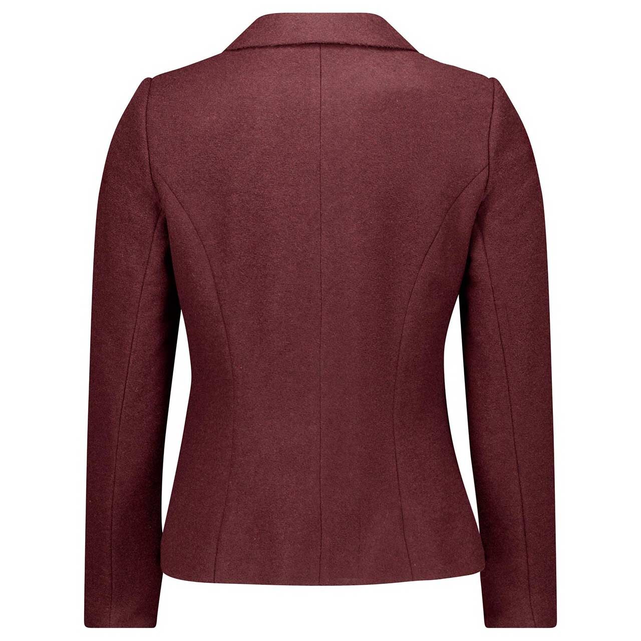 Damen Blazer von Betty Barclay in Weinrot, Rückansicht