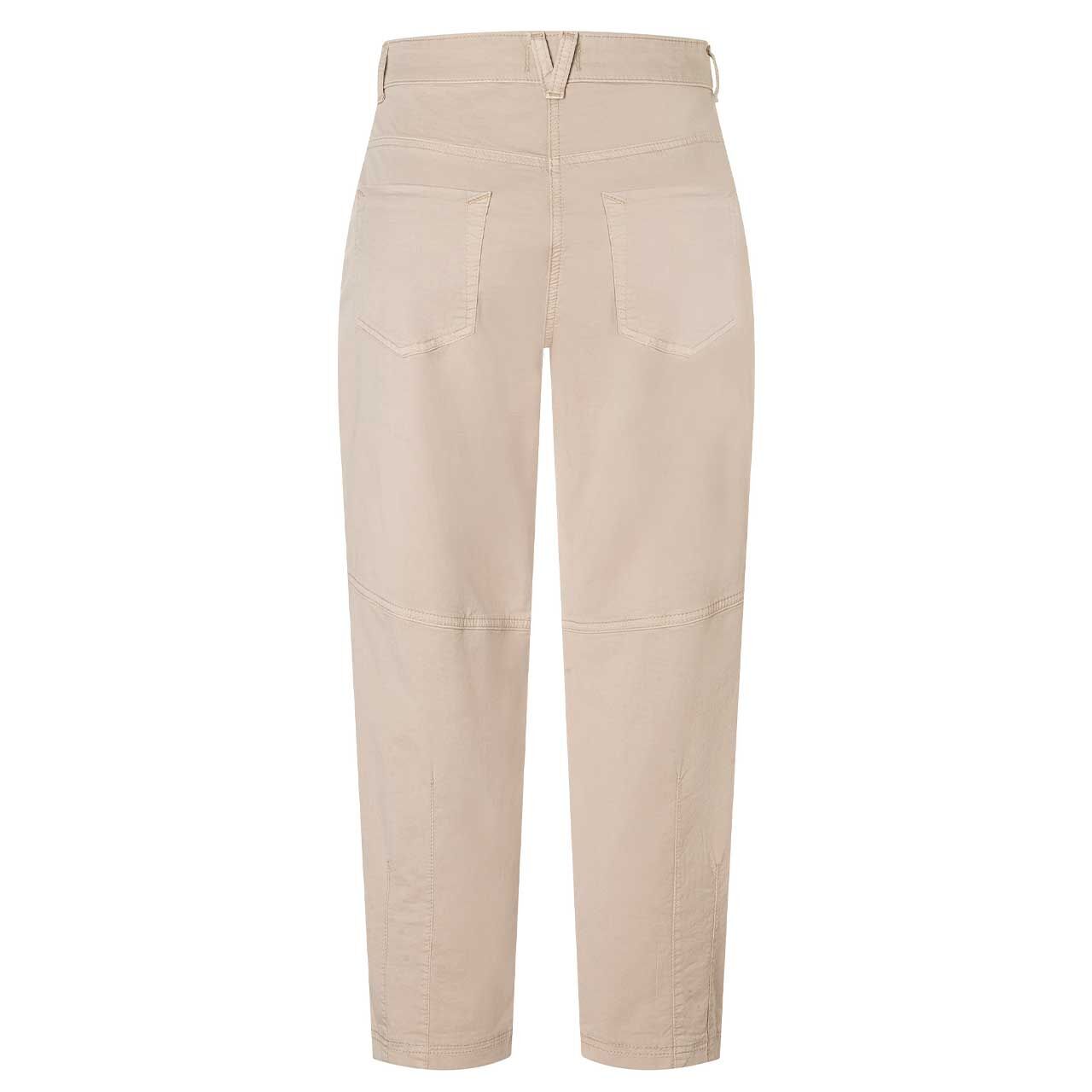 Damen 7/8 Baumwollhose Ebby 2.3 von MAC in Beige, Rückansicht