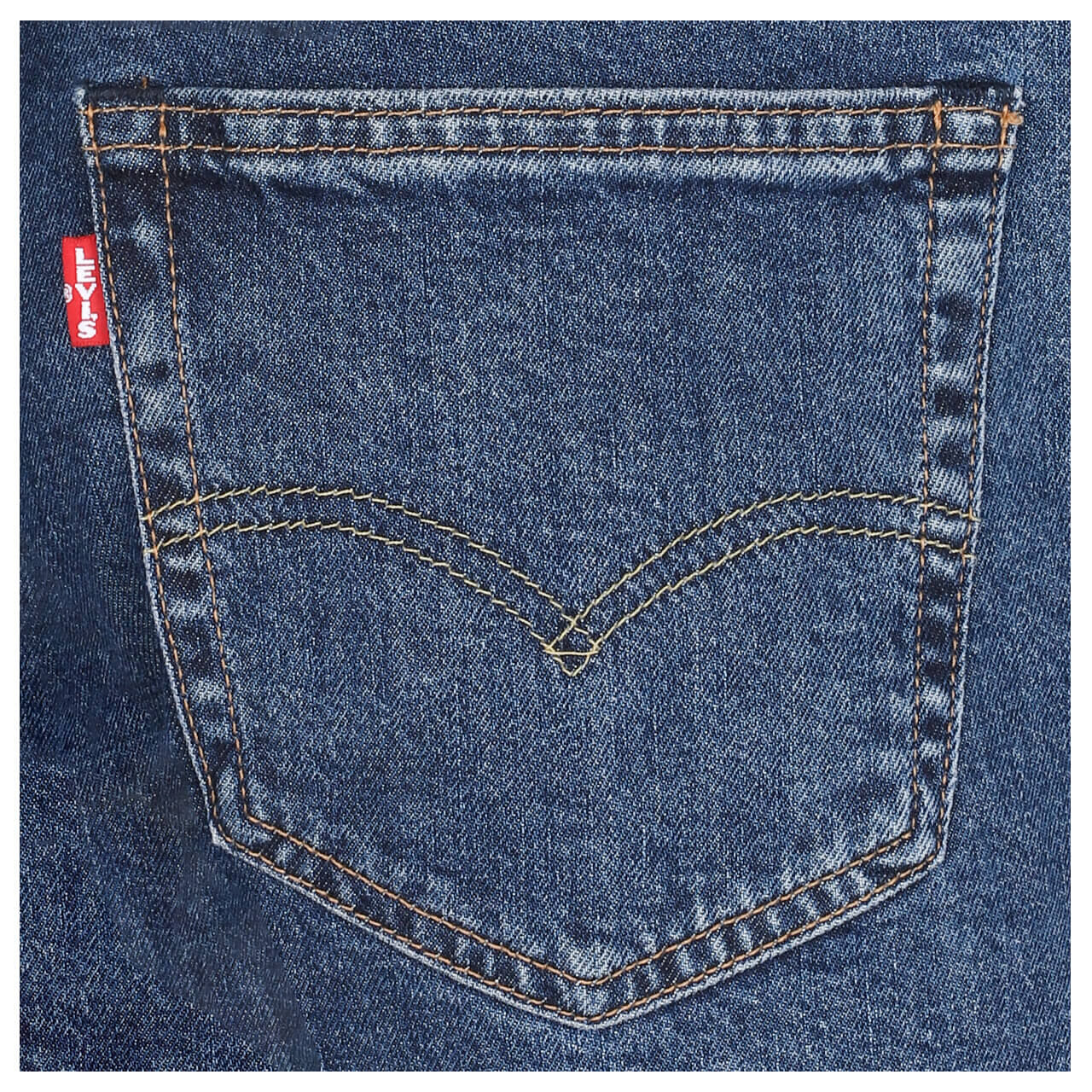 Herren Jeans 511™ von Levi's® in Blau, Detailansicht Gesäßtasche