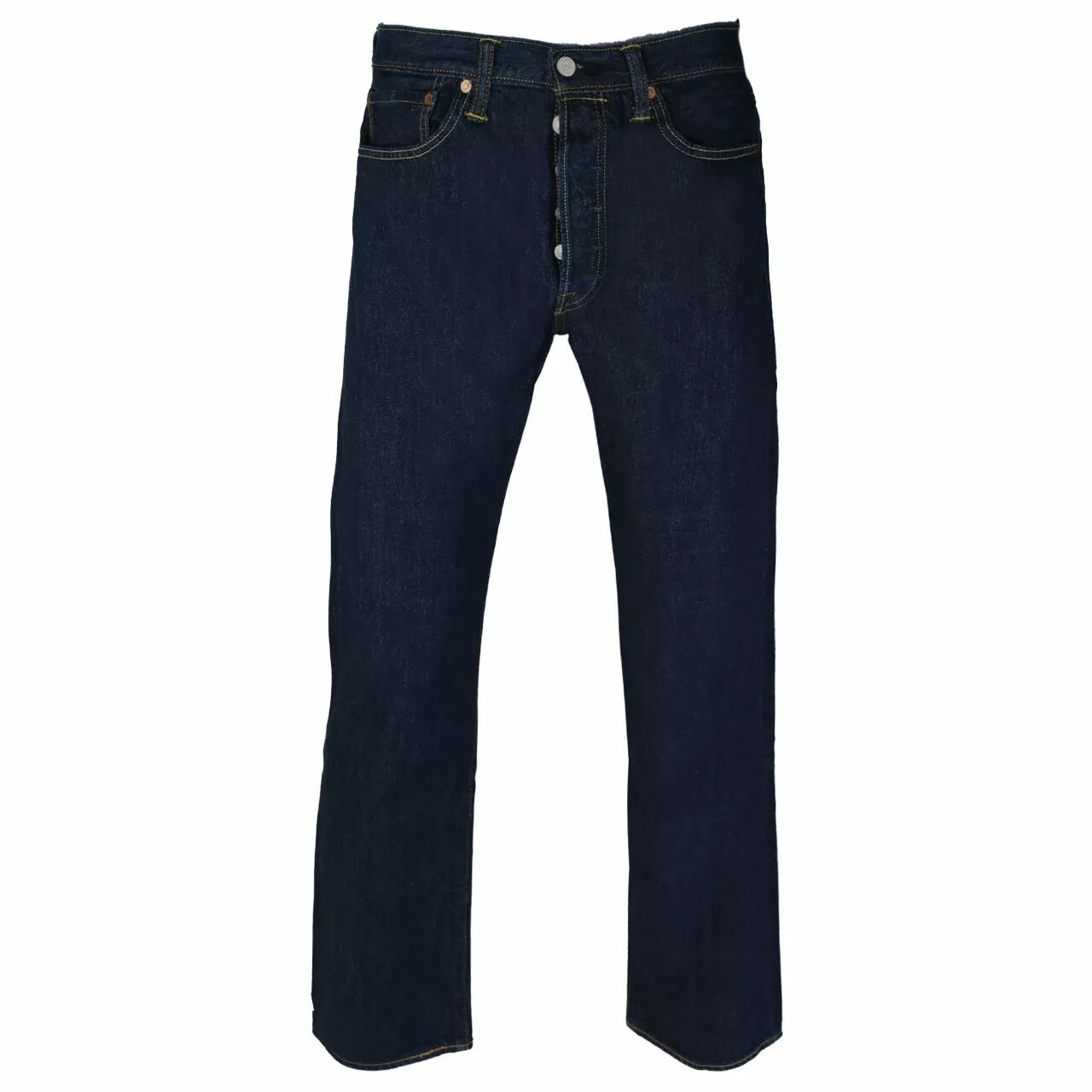 levis-jeans-dunkelblau-0101-vorne Levis Jeans 501 für Herren in Dunkelblau, FarbNr.: 0101