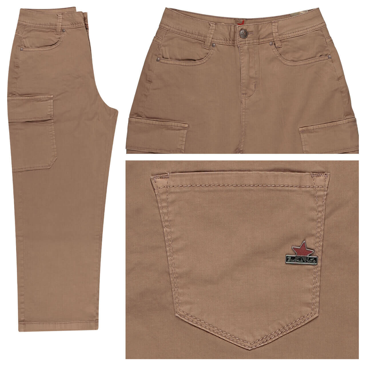 Buena Vista Loose Cargo 7/8 Stretch Twill Baumwollhose toffee Buena Vista Loose Cargo 7/8 Stretch Twill Baumwollhose toffee