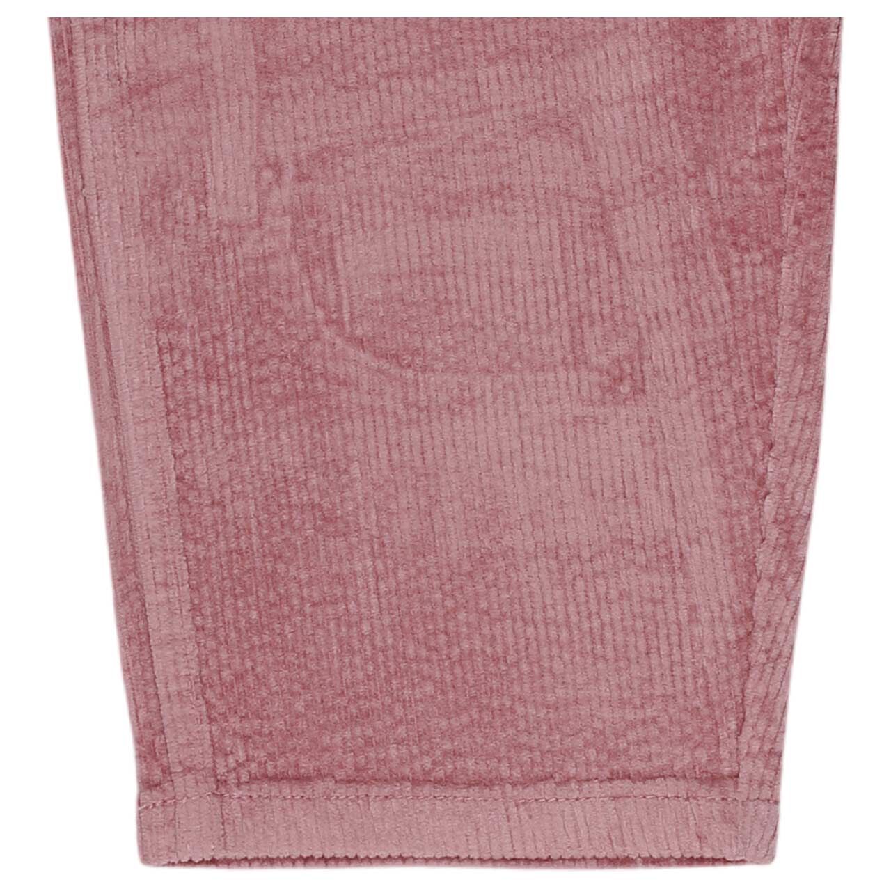 Lollipop 7/8 Cordhose von Senoritas ICON in Pink, Detailansicht Saum