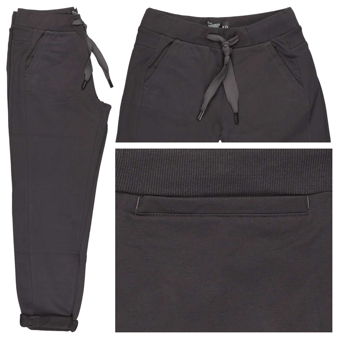 Elbsand Brinja Jogpants Baumwollhose charcoal