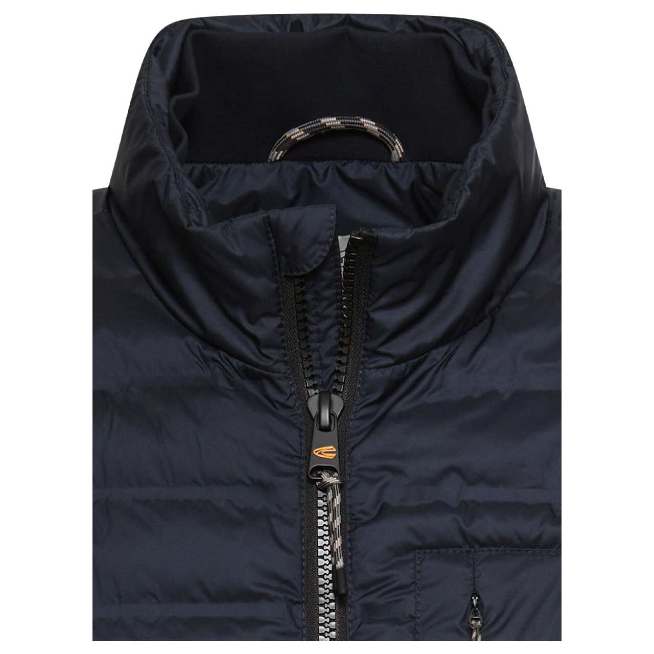 Herren Jacke Blouson von Camel active in Dunkelblau, detaillierte Vorderansicht