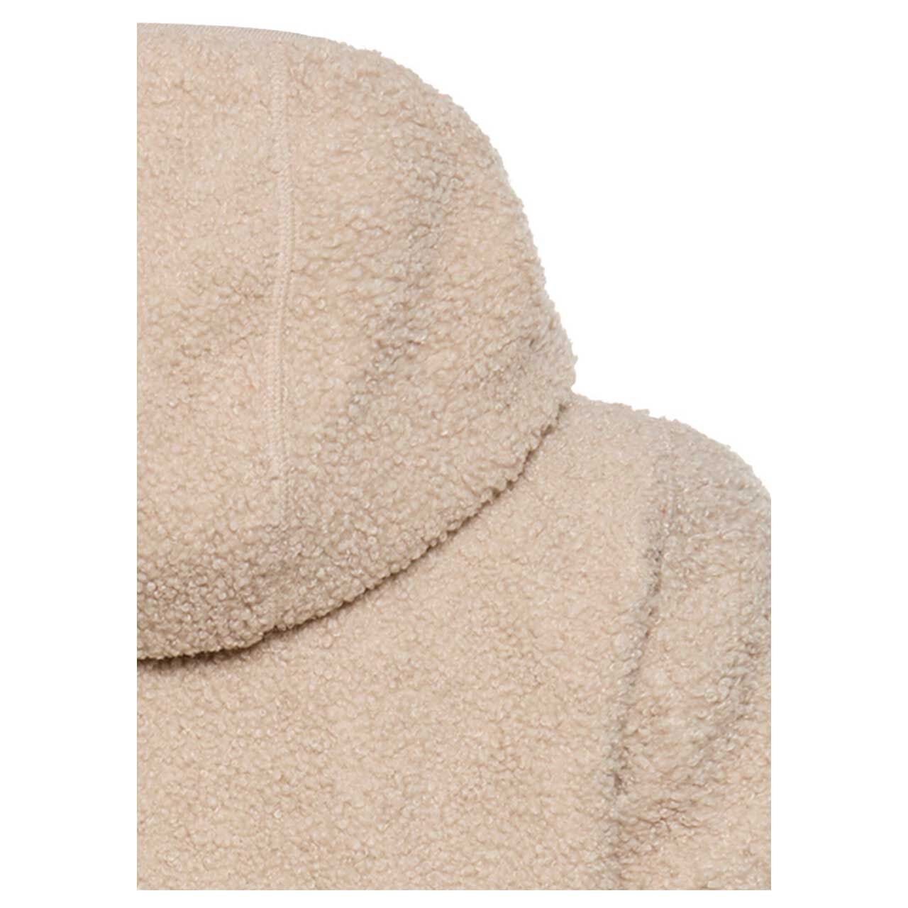 Damen Teddyjacke von Camel active in Beige, detaillierte Rückansicht