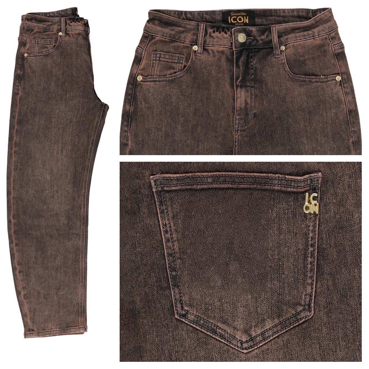 Senoritas ICON Lollipop 7/8 Jeans espresso wash