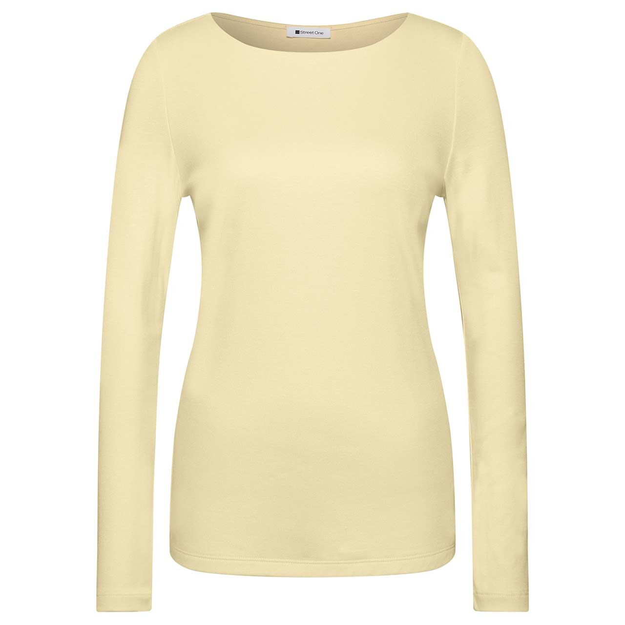 Street One Damen Langarm Shirt Lanea sunbeam yellow