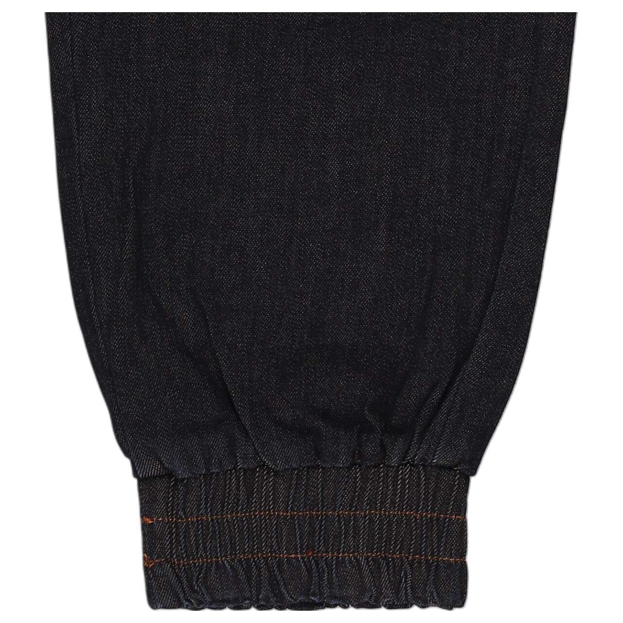 Damenjeans Barrel-R 7/8 Stretch Denim von Buena Vista in Dunkelblau, Detailansicht Saum