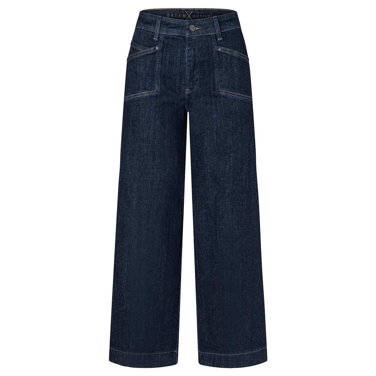 Damenjeans Dream Culotte von MAC in Dunkelblau, Vorderansicht