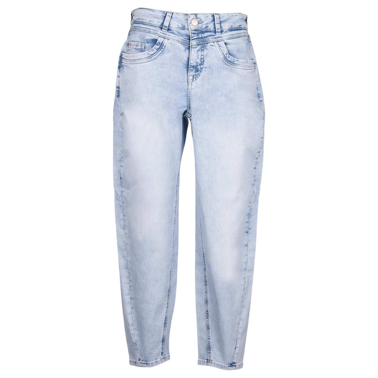 Street One Studio Barrel Ankle Jeans ultra bleach wash