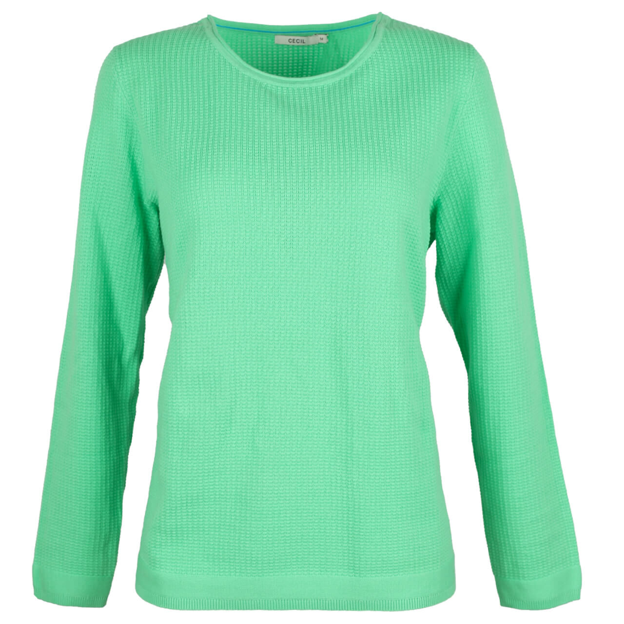 Cecil Basic Structured Pullover smash green