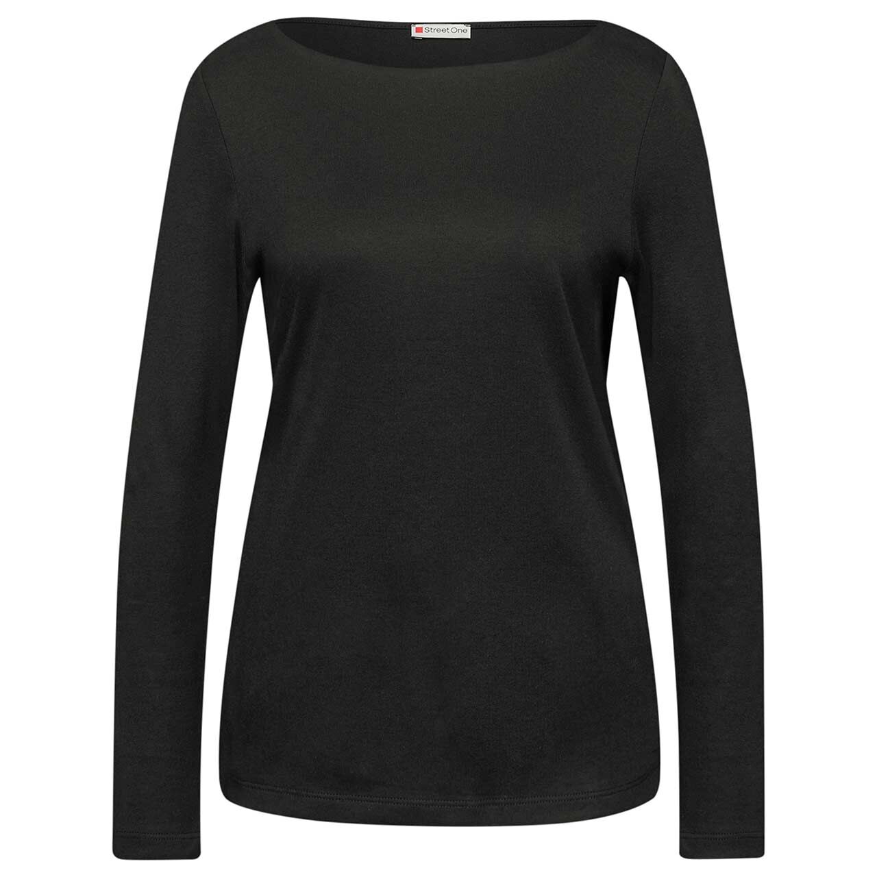 Street One Damen Langarm Shirt Lanea black