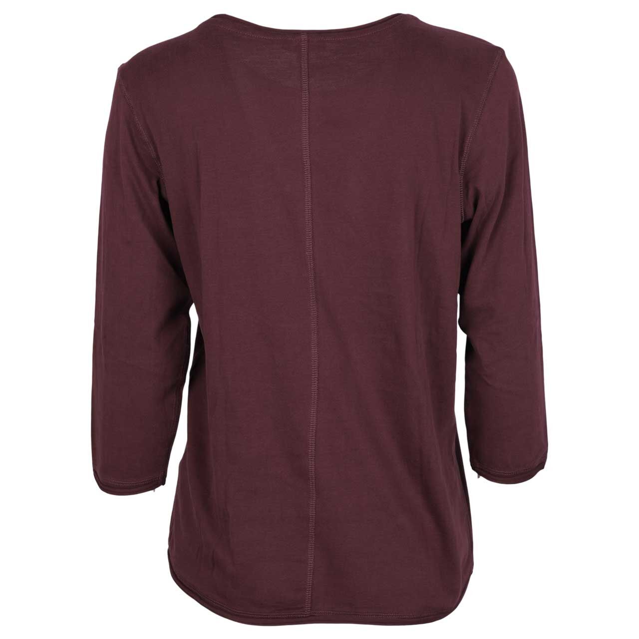 s. Oliver Damen 3/4 Arm Shirt in Lila, Rückansicht