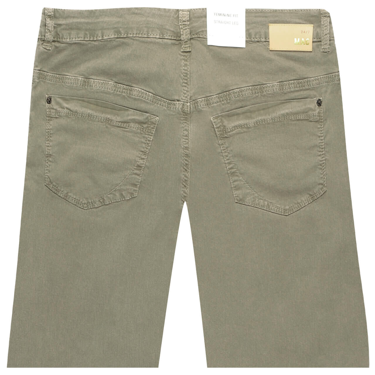 MAC Gracia Baumwollhose light army green