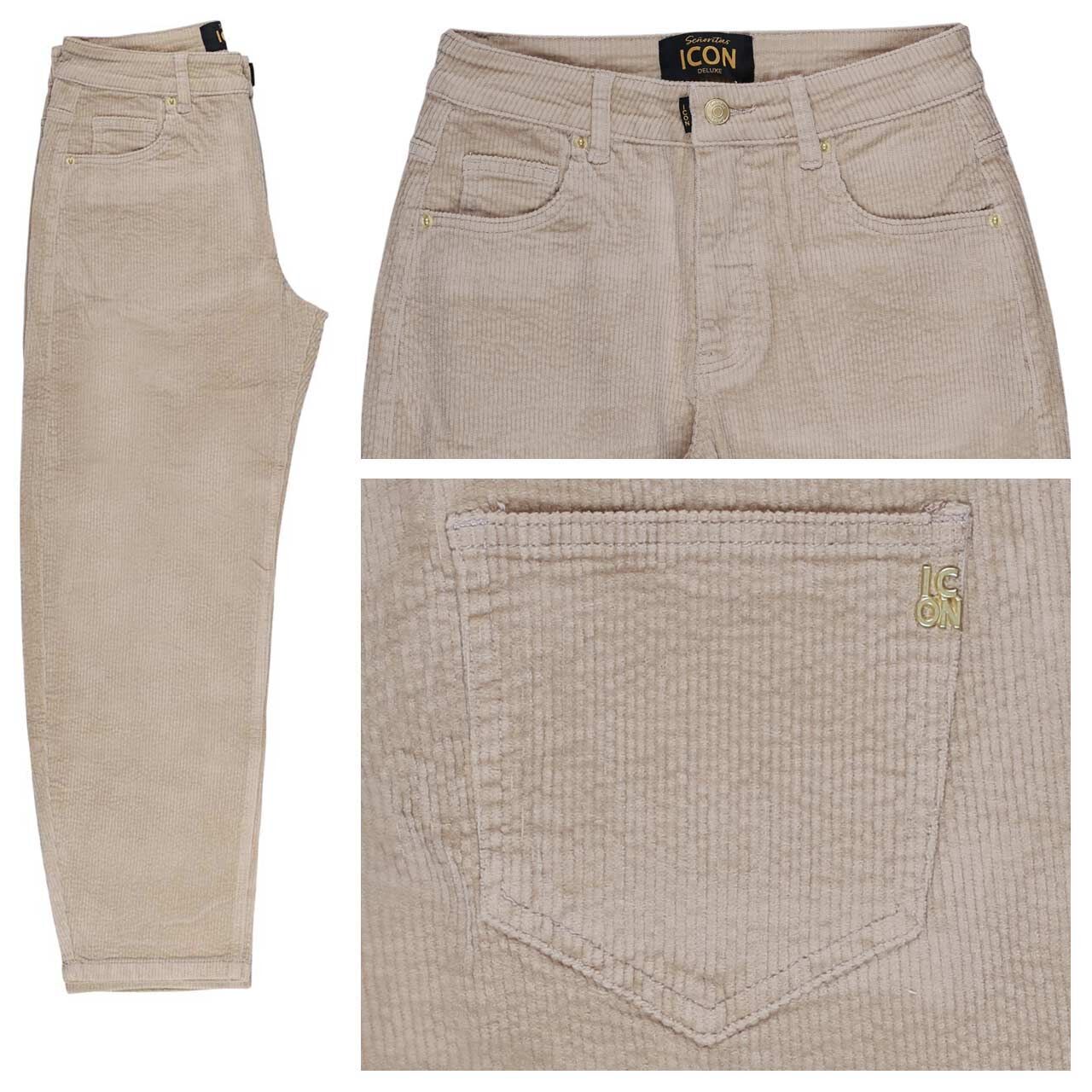 Senoritas ICON Lollipop 7/8 Cordhose taupe