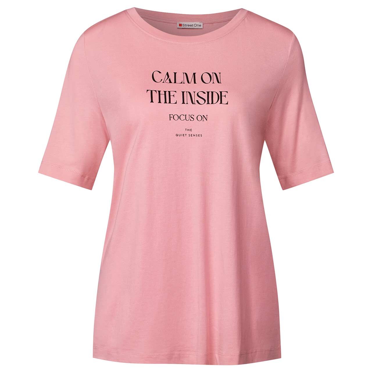 Street One Damen T-Shirt Wording Print blush peach Street One Damen T-Shirt Wording Print blush peach