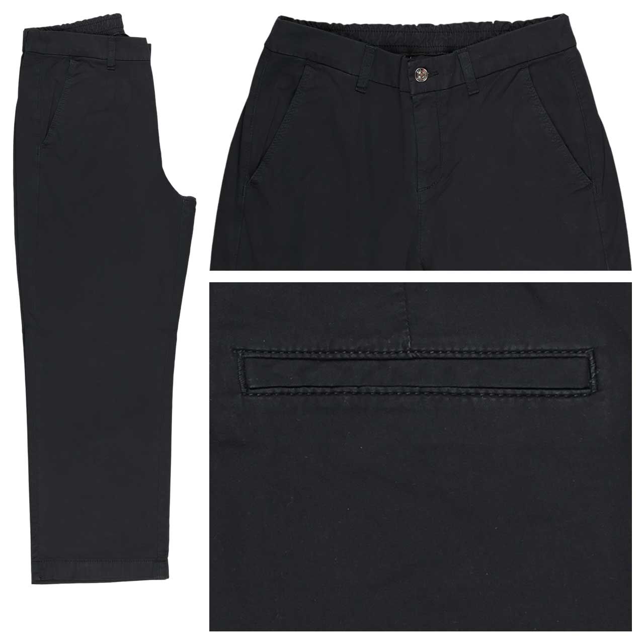 MAC Cari 7/8 Baumwollhose dark blue