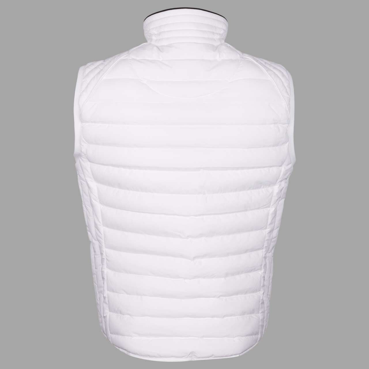 Herren Weste Molecule/MOL Men Vest von Wellensteyn in Weiß, Rückansicht
